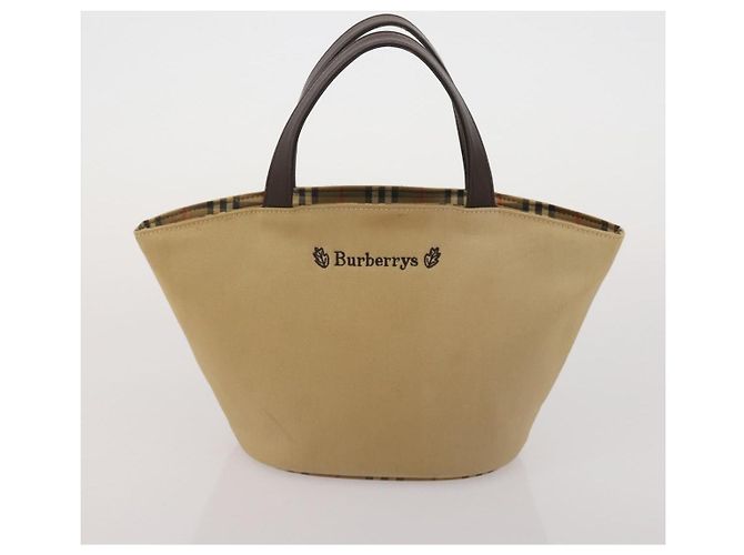 Borsa Burberrys Nova Check Blue Label Canvas Pelle 2way 3 Set Nero Auth bs36794 Beige Blu navy - vista 9