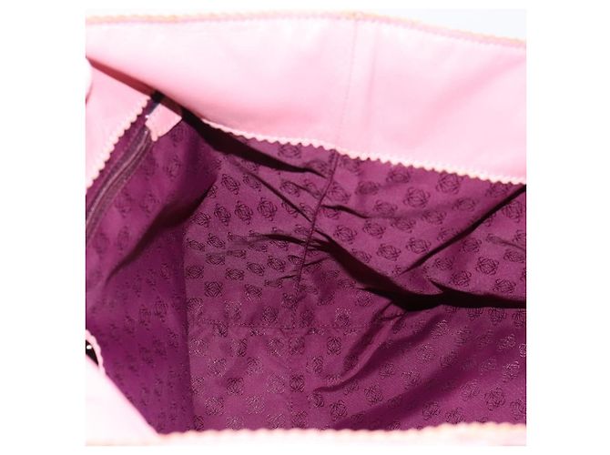 Borsa Tote LOEWE Pelle Rosa Argento Auth 198452 - vista 18