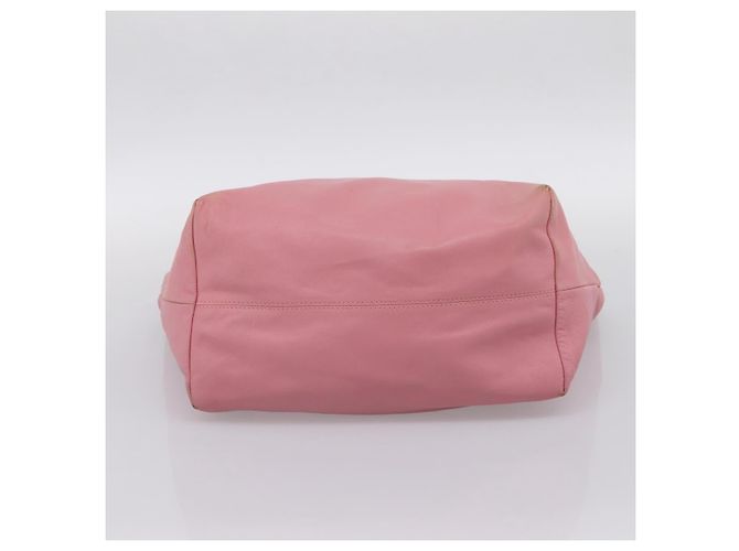 Borsa Tote LOEWE Pelle Rosa Argento Auth 198452 - vista 5
