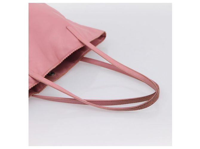 Borsa Tote LOEWE Pelle Rosa Argento Auth 198452 - vista 7