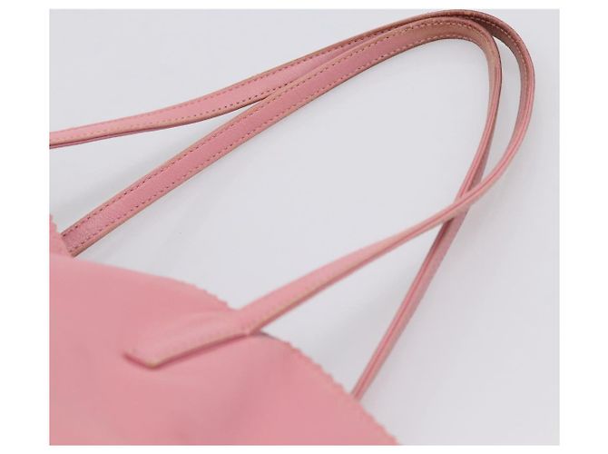 Borsa Tote LOEWE Pelle Rosa Argento Auth 198452 - vista 9