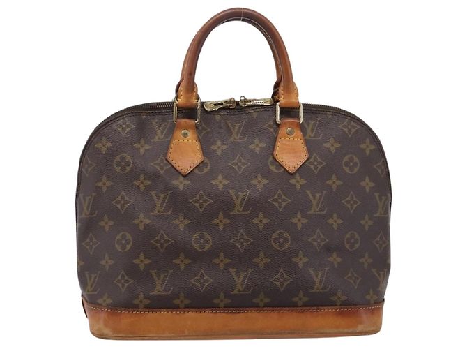 LOUIS VUITTON Borsa a mano Alma Monogram M51130 LV Auth 198498 Monogramma - vista 13