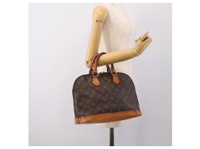 LOUIS VUITTON Borsa a mano Alma Monogram M51130 LV Auth 198498 Monogramma - vista 20