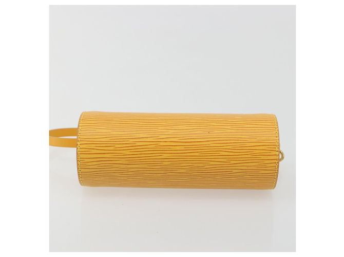 LOUIS VUITTON Epi Soufflot Pouch Yellow LV Auth 197149A Giallo - vista 5