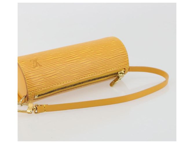 LOUIS VUITTON Epi Soufflot Pouch Yellow LV Auth 197149A Giallo - vista 7