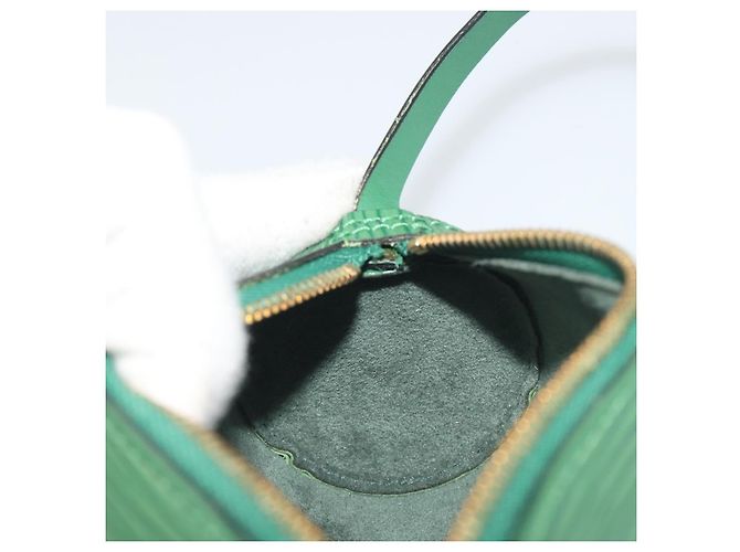 Pouch LOUIS VUITTON Epi Soufflot Green LV Auth 195554A Verde - vista 20
