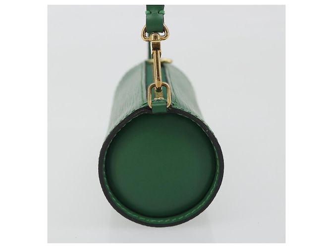 Pouch LOUIS VUITTON Epi Soufflot Green LV Auth 195554A Verde - vista 3