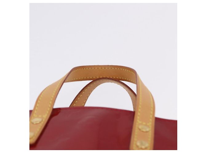 Sac LOUIS VUITTON Monogram Vernis Reade PM Pomme D'amour M91990 LV Auth ep15684V Rouge - vue 9