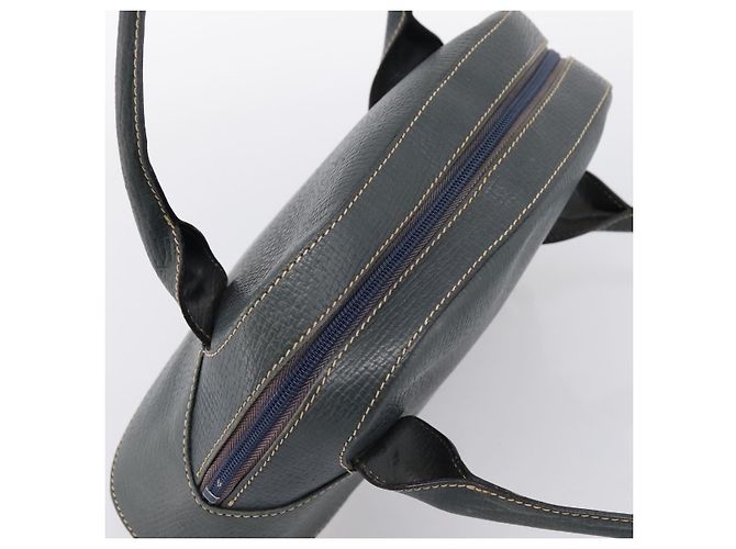 Borsa a mano LOEWE in pelle blu navy tono oro Auth ep15784 - vista 6