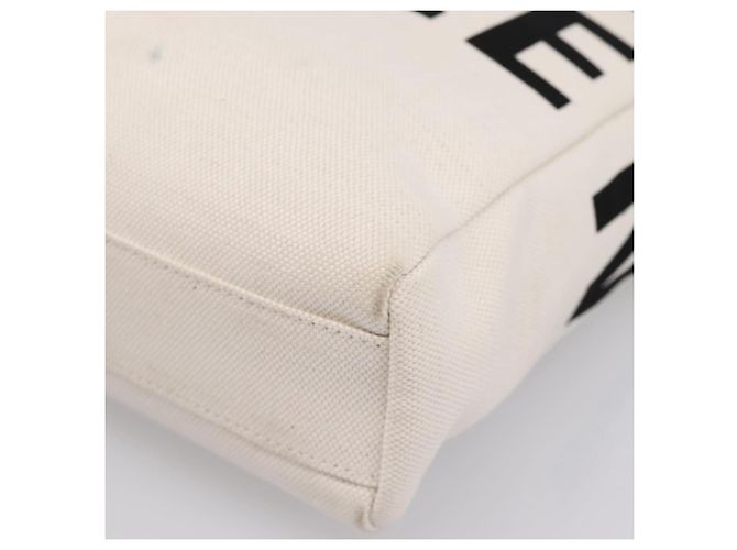 Borsa Balenciaga Everyday Tote Bag Canvas 2way White Black 544459 Auth ep15802 Nero Bianco - vista 10