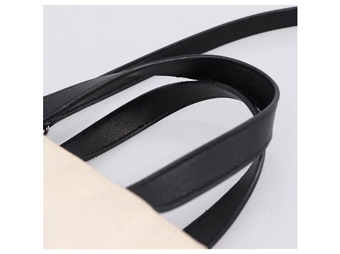 Borsa Balenciaga Everyday Tote Bag Canvas 2way White Black 544459 Auth ep15802 Nero Bianco - vista 14