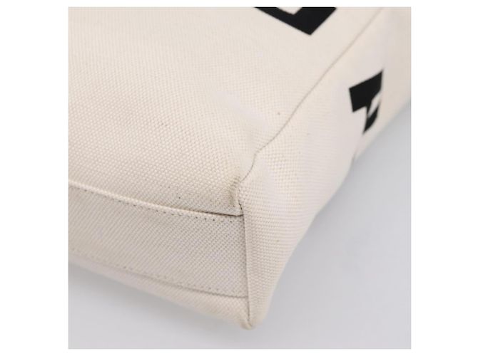 Borsa Balenciaga Everyday Tote Bag Canvas 2way White Black 544459 Auth ep15802 Nero Bianco - vista 16