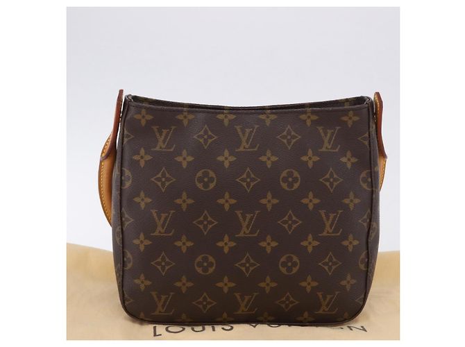 Borsa a tracolla LOUIS VUITTON Monogram Looping MM M51146 LV Auth 195569V Monogramma - vista 12