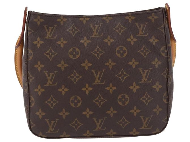 Borsa a tracolla LOUIS VUITTON Monogram Looping MM M51146 LV Auth 195569V Monogramma - vista 13