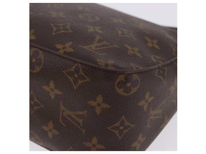 Borsa a tracolla LOUIS VUITTON Monogram Looping MM M51146 LV Auth 195569V Monogramma - vista 17