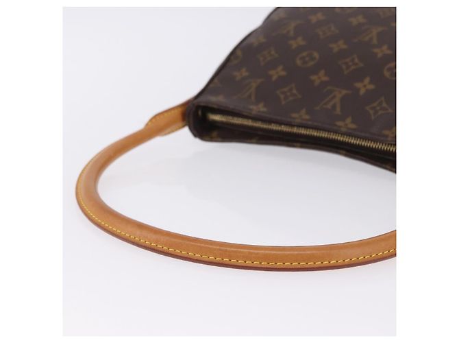 Borsa a tracolla LOUIS VUITTON Monogram Looping MM M51146 LV Auth 195569V Monogramma - vista 7