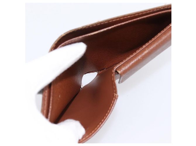 LOUIS VUITTON Monogram PortefeuilleMarco Bifold Wallet M61675 LV Auth 198785 Monograma - vista 11