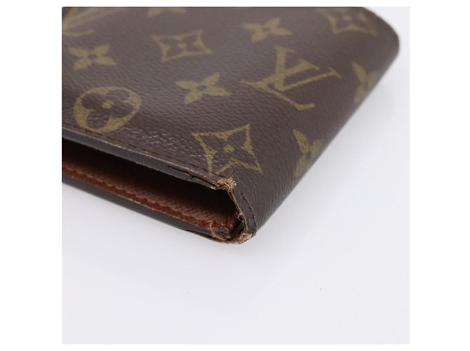 LOUIS VUITTON Monogram PortefeuilleMarco Bifold Wallet M61675 LV Auth 198785 Monograma - vista 15