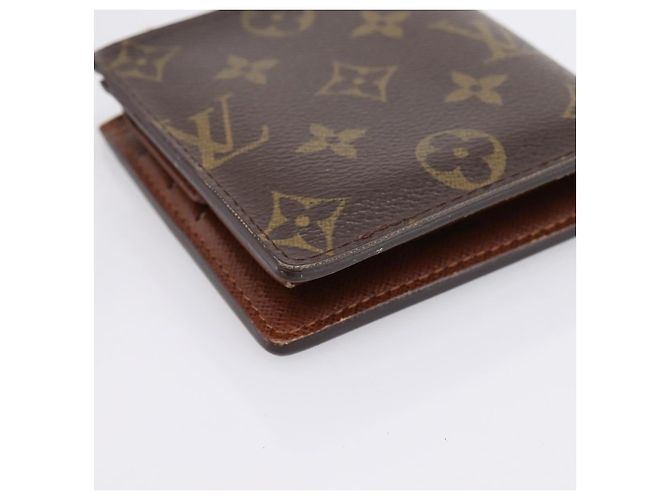 LOUIS VUITTON Monogram PortefeuilleMarco Bifold Wallet M61675 LV Auth 198785 Monograma - vista 16