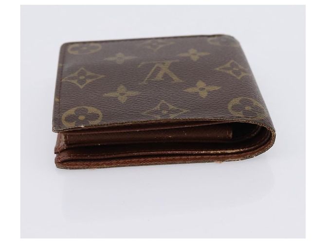 LOUIS VUITTON Monogram PortefeuilleMarco Bifold Wallet M61675 LV Auth 198785 Monograma - vista 5