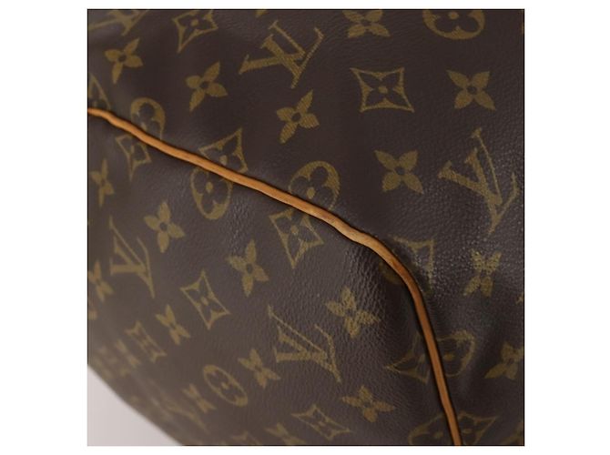 LOUIS VUITTON Monogram Keepall 55 Boston Bag M41424 LV Auth 193350A Monogramm - Ansicht 15
