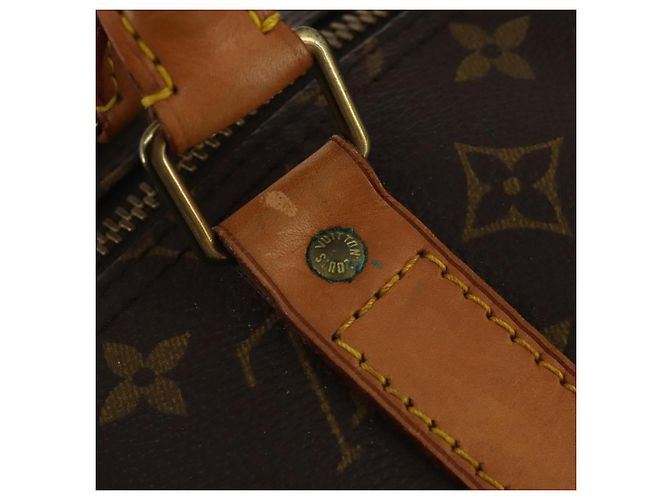 LOUIS VUITTON Monogram Keepall 55 Boston Bag M41424 LV Auth 193350A Monogramm - Ansicht 17