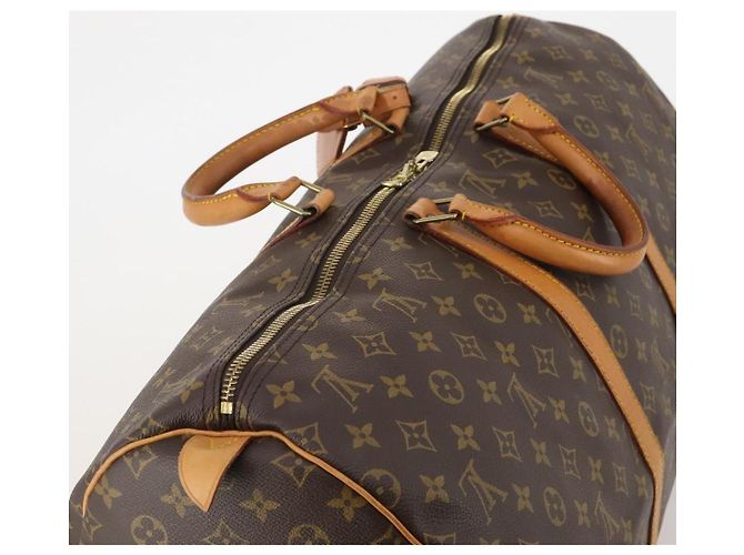 LOUIS VUITTON Monogram Keepall 55 Boston Bag M41424 LV Auth 193350A Monogramm - Ansicht 6