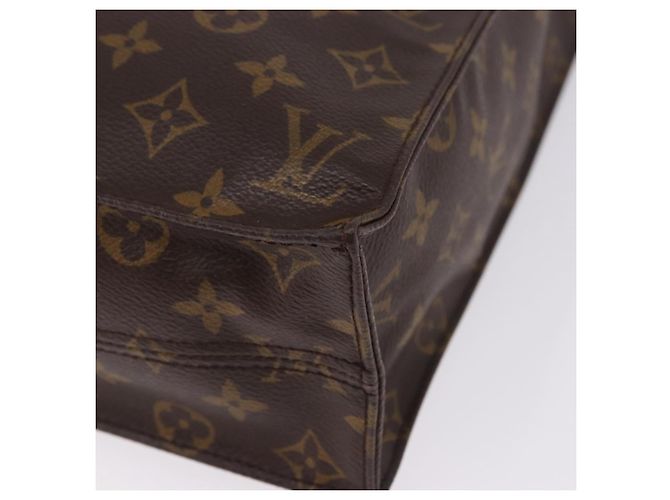 LOUIS VUITTON Monogram Sac Plat Hand Bag M51140 LV Auth 196332 Monogramma - vista 14
