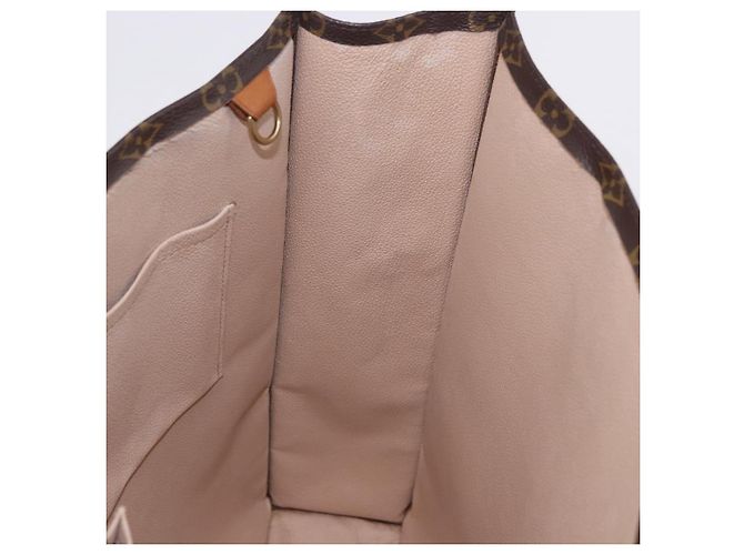 LOUIS VUITTON Monogram Sac Plat Hand Bag M51140 LV Auth 196332 Monogramma - vista 18