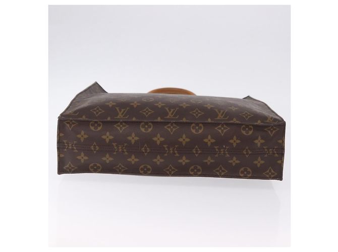 LOUIS VUITTON Monogram Sac Plat Hand Bag M51140 LV Auth 196332 Monogramma - vista 5