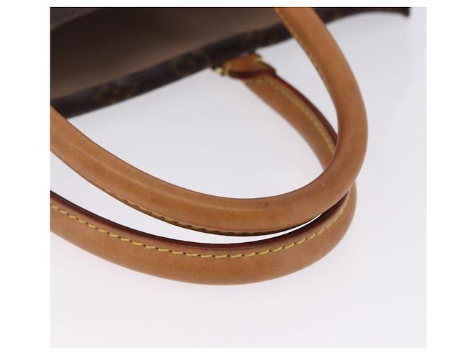 LOUIS VUITTON Monogram Sac Plat Hand Bag M51140 LV Auth 196332 Monogramma - vista 7