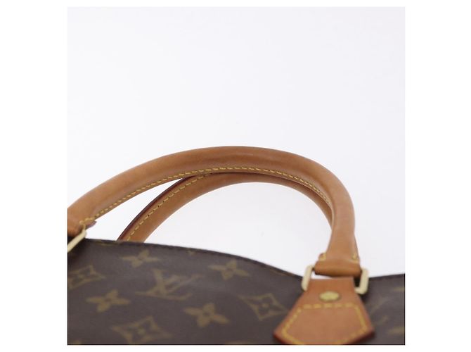 LOUIS VUITTON Monogram Sac Plat Hand Bag M51140 LV Auth 196332 Monogramma - vista 8