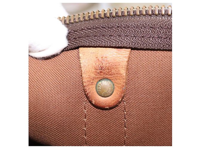 LOUIS VUITTON Monogram Keepall Bandouliere 45 Borsa Boston M41418 LV Auth 195177 Monogramma - vista 12