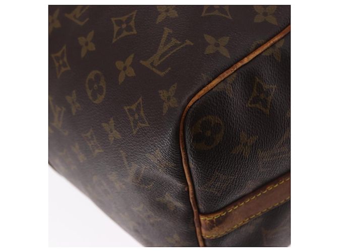 LOUIS VUITTON Monogram Keepall Bandouliere 45 Borsa Boston M41418 LV Auth 195177 Monogramma - vista 16