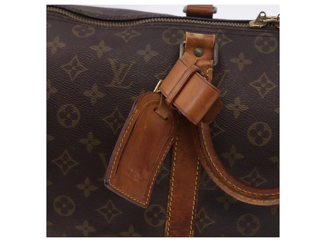 LOUIS VUITTON Monogram Keepall Bandouliere 45 Borsa Boston M41418 LV Auth 195177 Monogramma - vista 19
