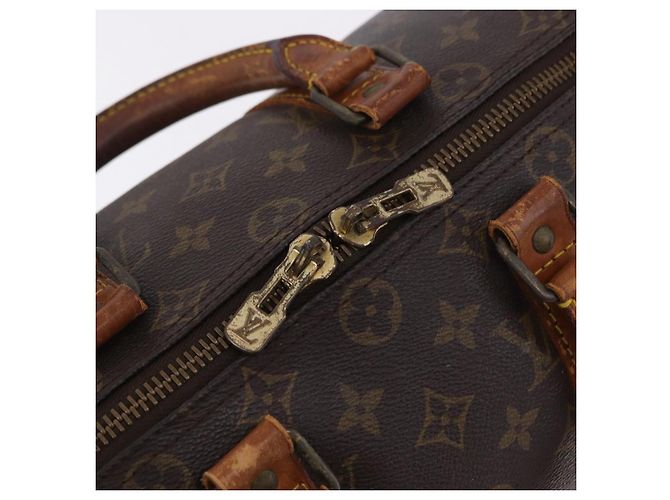 LOUIS VUITTON Monogram Keepall Bandouliere 45 Borsa Boston M41418 LV Auth 195177 Monogramma - vista 20