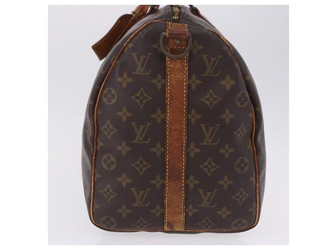 LOUIS VUITTON Monogram Keepall Bandouliere 45 Borsa Boston M41418 LV Auth 195177 Monogramma - vista 5