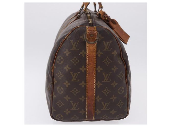 LOUIS VUITTON Monogram Keepall Bandouliere 45 Borsa Boston M41418 LV Auth 195177 Monogramma - vista 6
