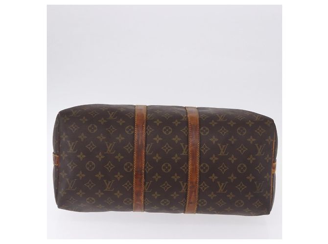 LOUIS VUITTON Monogram Keepall Bandouliere 45 Borsa Boston M41418 LV Auth 195177 Monogramma - vista 7