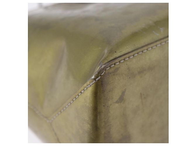 Borsa LOUIS VUITTON Monogram Vernis Wilshire PM Gris Art Deco M91627 Auth 197033 Grigio - vista 10