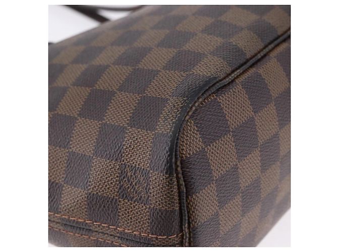 Borsa Tote LOUIS VUITTON Damier Ebene Neverfull PM N51109 LV Auth 195969 - vista 14