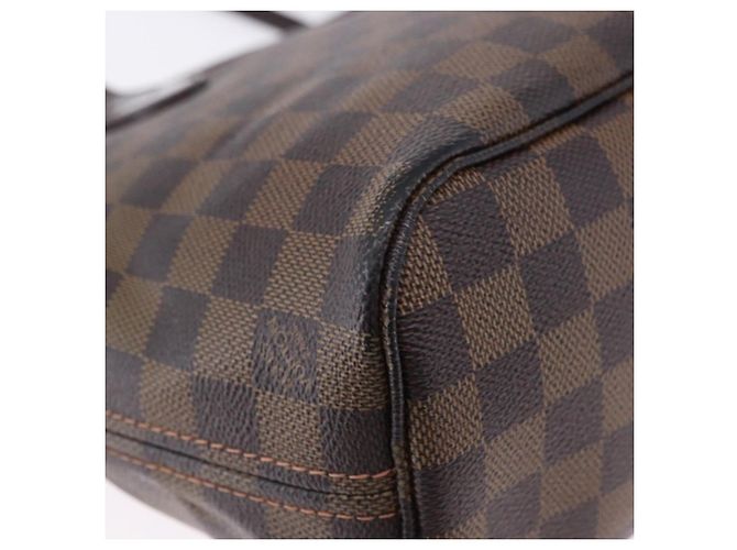 Borsa Tote LOUIS VUITTON Damier Ebene Neverfull PM N51109 LV Auth 195969 - vista 16