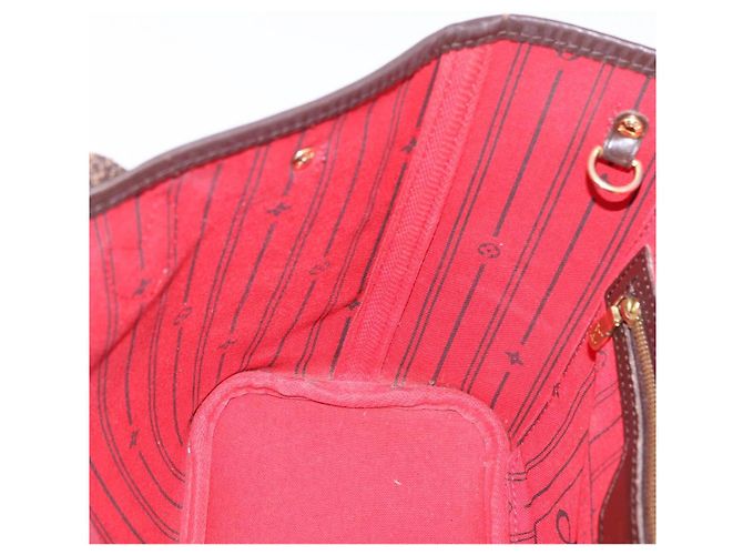 Borsa Tote LOUIS VUITTON Damier Ebene Neverfull PM N51109 LV Auth 195969 - vista 20