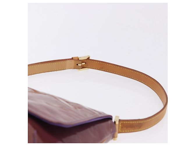 LOUIS VUITTON Monogram Vernis Thompson Street Bag Purple M91095 LV Auth BA14866 Porpora - vista 14