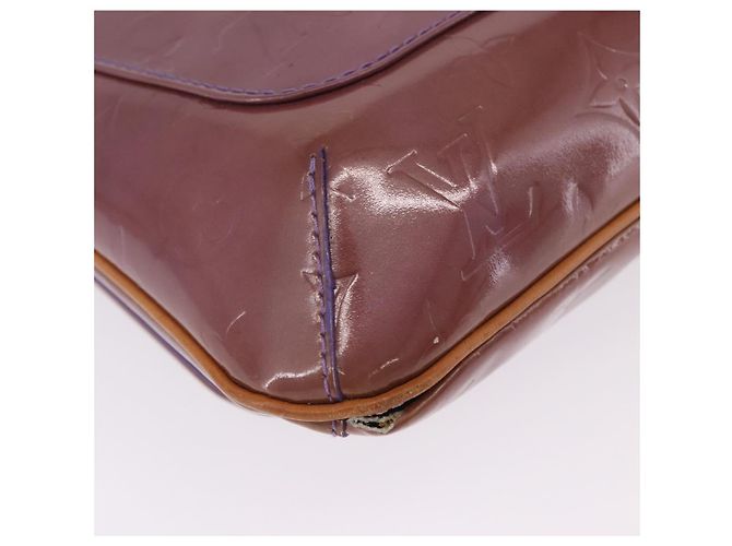 LOUIS VUITTON Monogram Vernis Thompson Street Bag Purple M91095 LV Auth BA14866 Porpora - vista 17