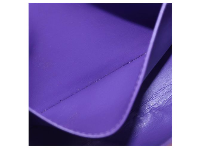 LOUIS VUITTON Monogram Vernis Thompson Street Bag Purple M91095 LV Auth BA14866 Porpora - vista 23