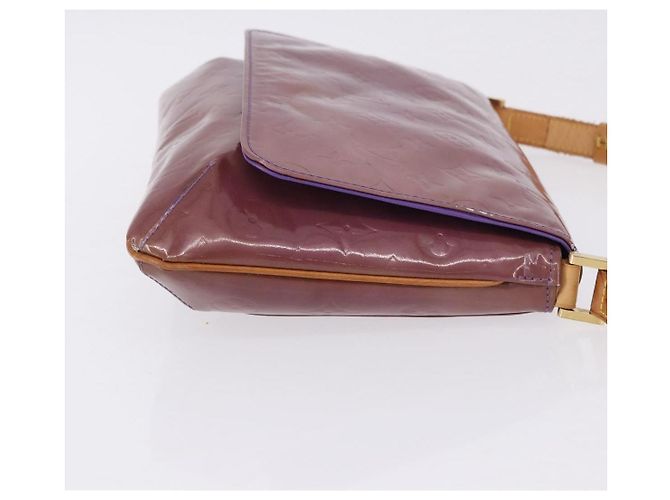 LOUIS VUITTON Monogram Vernis Thompson Street Bag Purple M91095 LV Auth BA14866 Porpora - vista 3