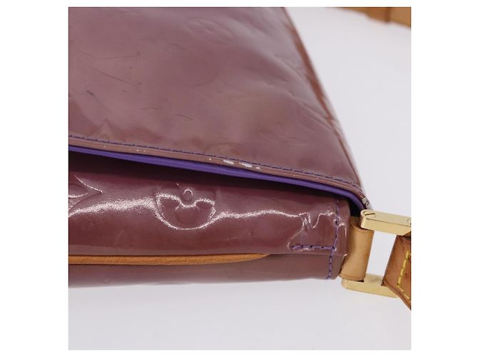 LOUIS VUITTON Monogram Vernis Thompson Street Bag Purple M91095 LV Auth BA14866 Porpora - vista 4