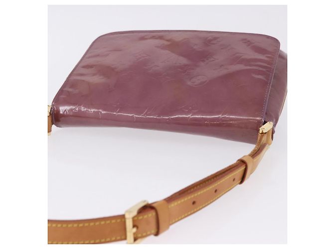 LOUIS VUITTON Monogram Vernis Thompson Street Bag Purple M91095 LV Auth BA14866 Porpora - vista 7