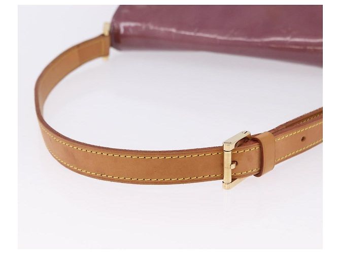LOUIS VUITTON Monogram Vernis Thompson Street Bag Purple M91095 LV Auth BA14866 Porpora - vista 8